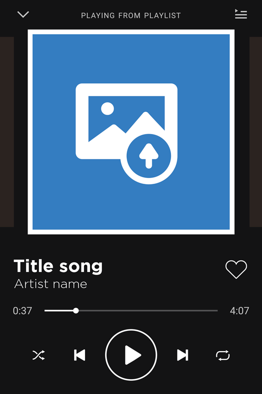 Living room poster for spotify canvas art - TenStickers