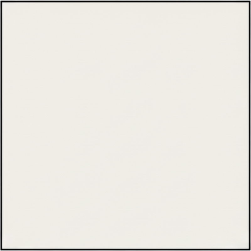 Minimalist poster in cloud dancer color - TenStickers