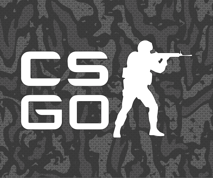 Video game poster featuring cs:go artwork - TenStickers