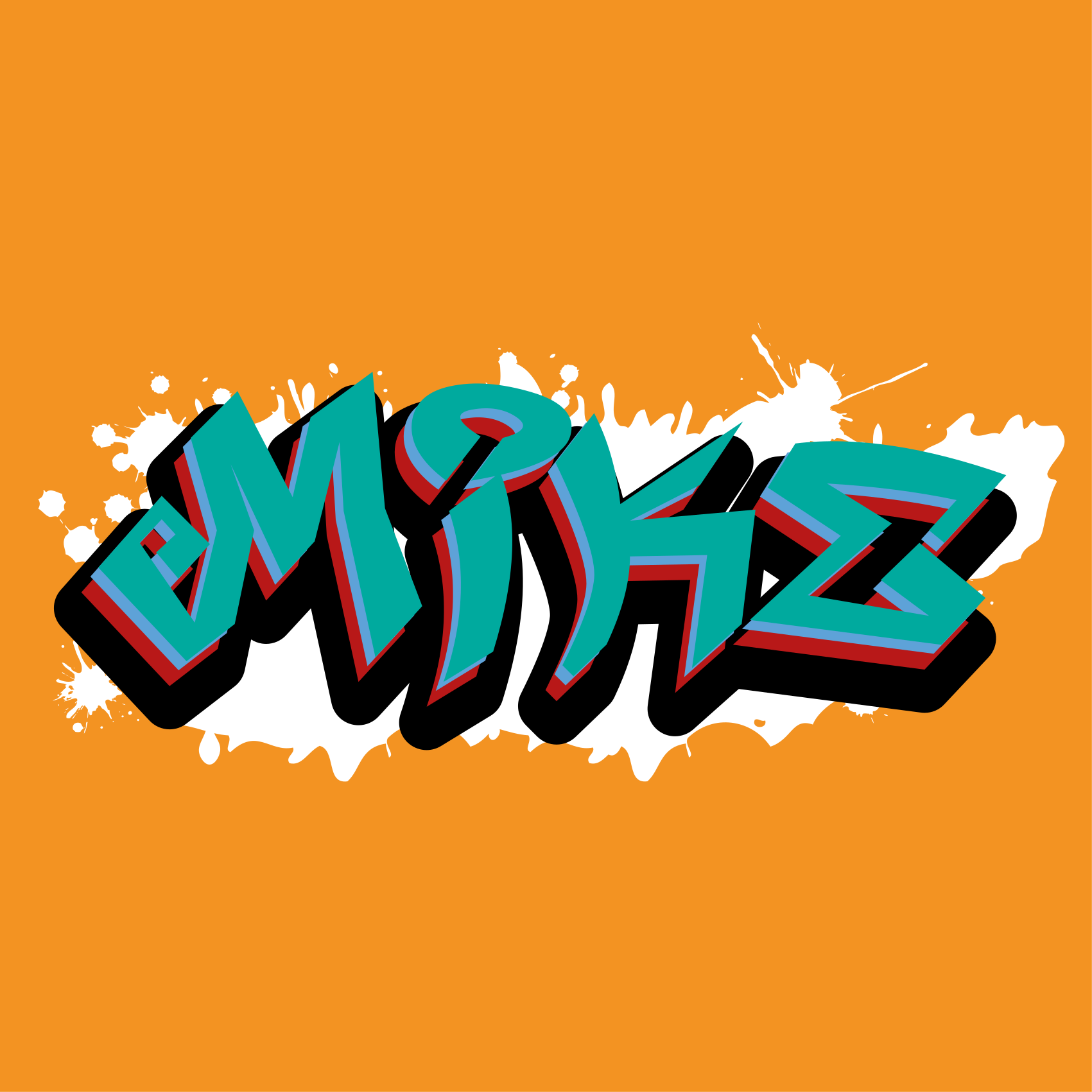 Customisable poster with elegant lettering design - TenStickers
