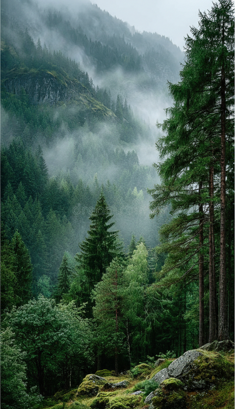 Tree poster the melancholic selection - TenStickers