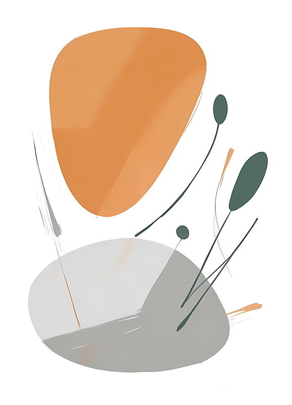 Abstract poster creative chaos - TenStickers