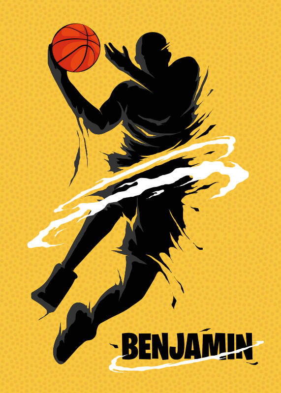 Basketball poster for basketball lovers - TenStickers