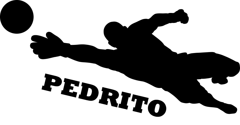 Football poster customizable vinyl soccer goalkeeper - TenStickers