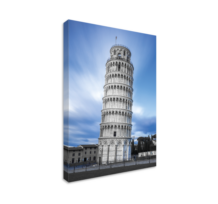 Tower of Pisa Italy city canvas prints - TenStickers