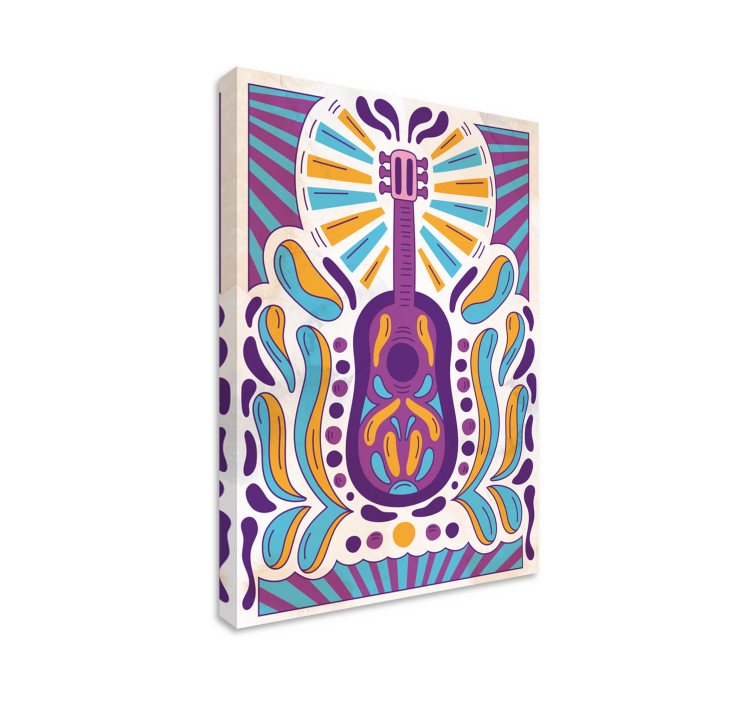 Musical motifs canvas art - TenStickers