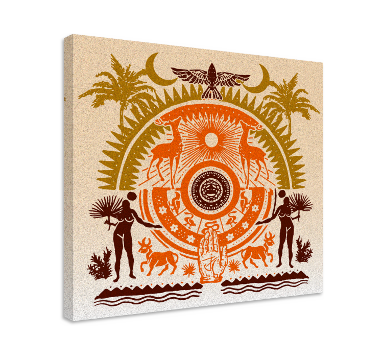 The World within us canvas art prints - TenStickers