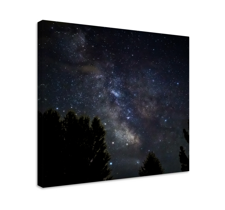 Landscape canvas celestial nightscape - TenStickers