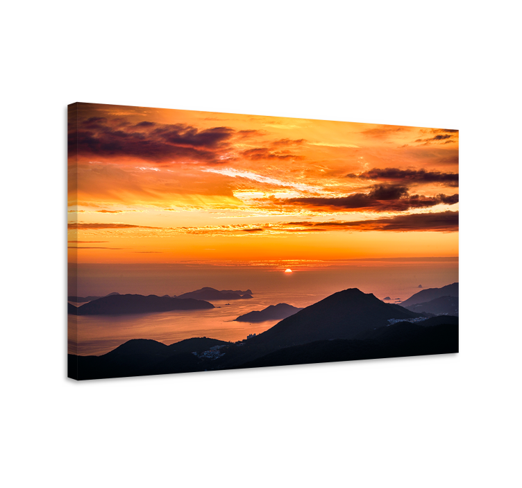 Swedish aesthetic photography landscape canvas - TenStickers