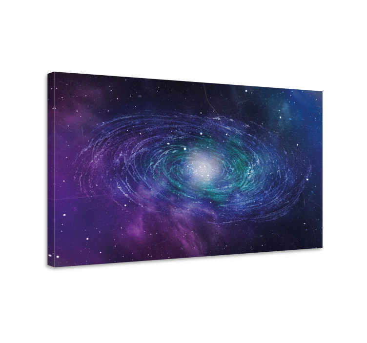 Galactic Spiral Formation abstract wall art  1 - TenStickers