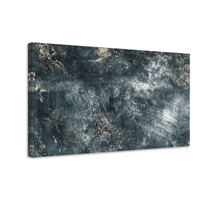 Abstract wall art 1 textured monochrome finish - TenStickers