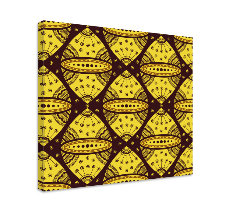 Abstract wall art 1 geometric design - TenStickers