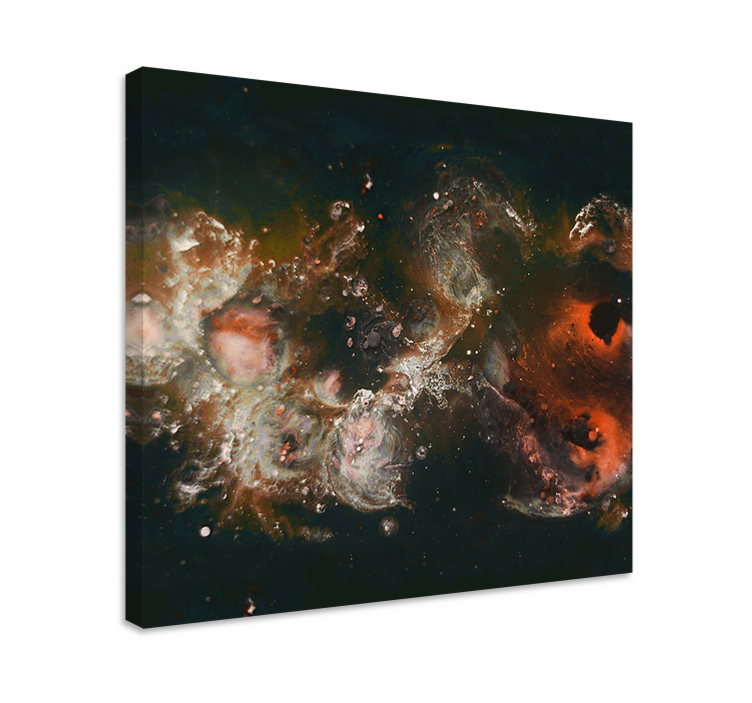 Abstract wall art 1 cosmic movement - TenStickers