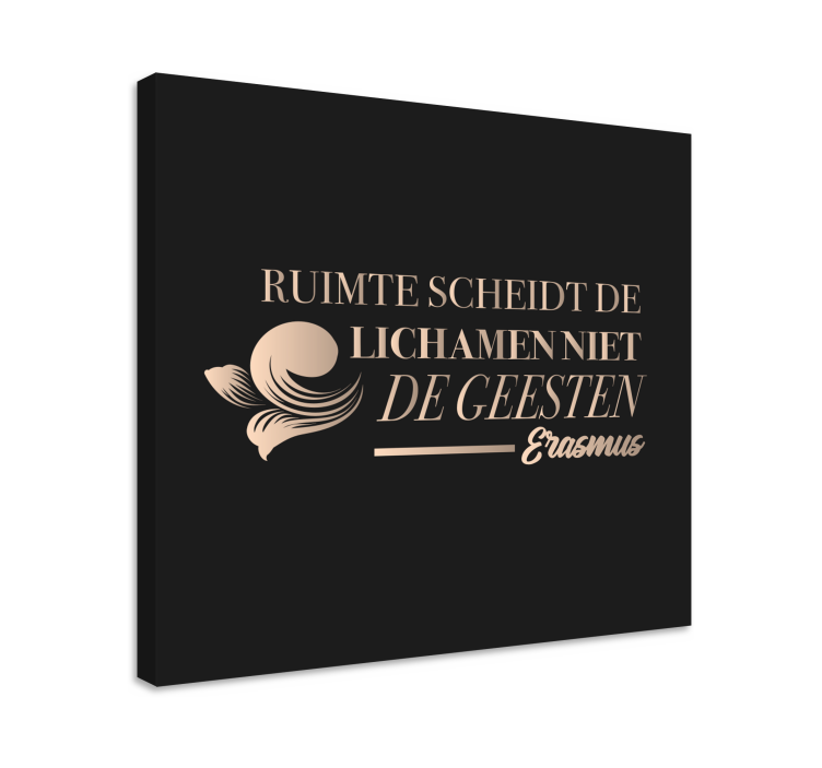 Quote canvas reflecting life's deep wisdom - TenStickers