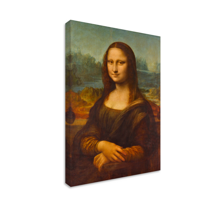 Da Vinci's Mona Lisa canvas art - TenStickers