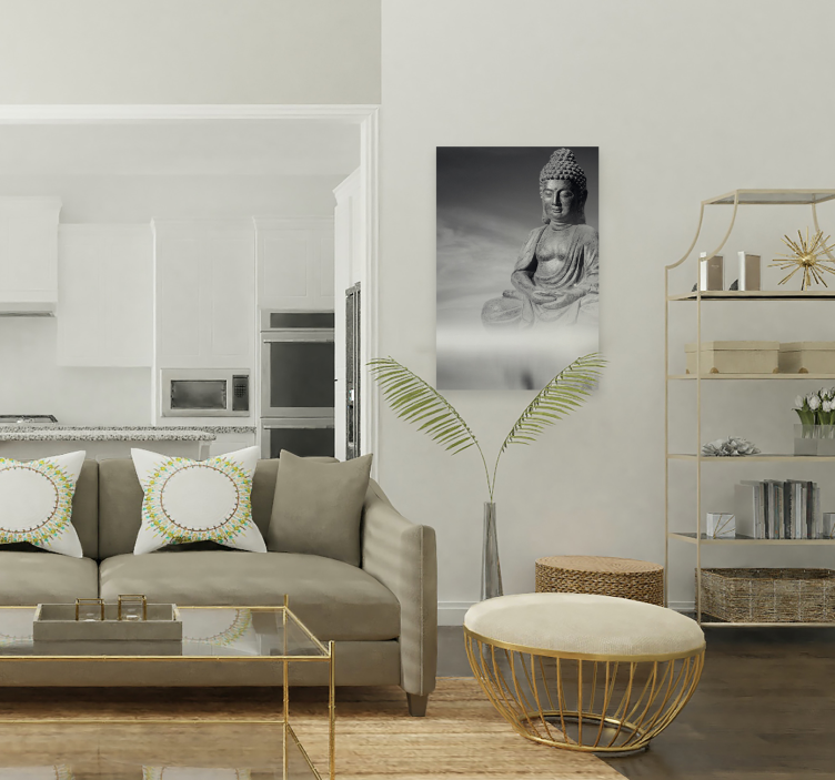 Buddha Zen  canvas art print - TenStickers