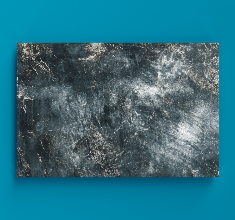 Abstract wall art 1 textured monochrome finish - TenStickers