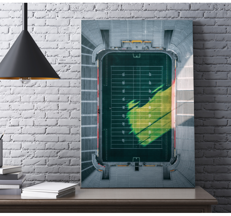 Aerial Stadium View sports canvas art - TenStickers