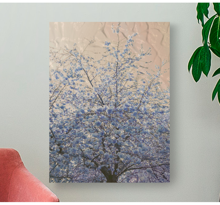 Blossoming Branches flower canvas - TenStickers