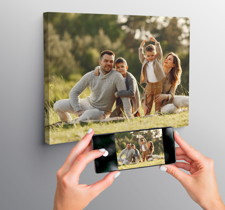 Custom canvas photo prints - TenStickers