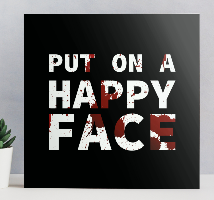 Inspirational quote canvas for daily motivation - TenStickers