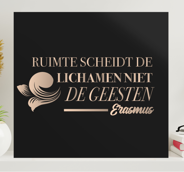 Quote canvas reflecting life's deep wisdom - TenStickers