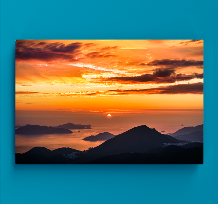 Swedish aesthetic photography landscape canvas - TenStickers