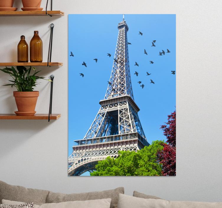 torre Eiffel city canvas prints - TenStickers