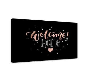 Welcome Home Heart Hall canvas prints - TenStickers