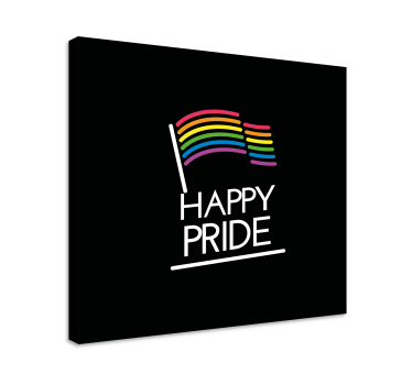 Quote canvas love is love - TenStickers