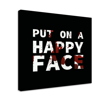 Inspirational quote canvas for daily motivation - TenStickers