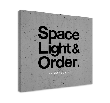 Le Corbusier needs wall art quote prints - TenStickers