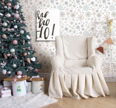 Ho ho ho!  Christmas wall canvas - TenStickers