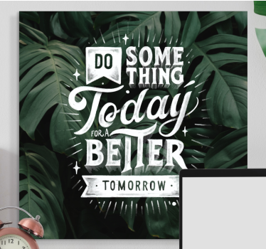 Inspirational Calligraphy Quotes for inspirational canvas - TenStickers