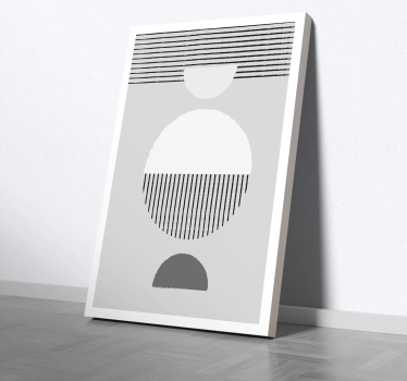 Nordic style dining room canvas art - TenStickers