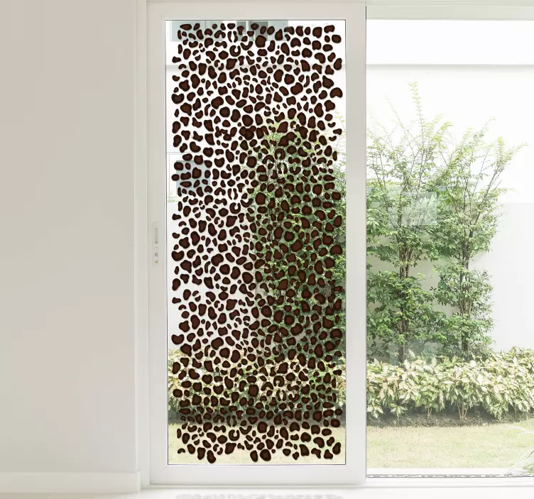 Leopard Skin Home Sticker - TenStickers