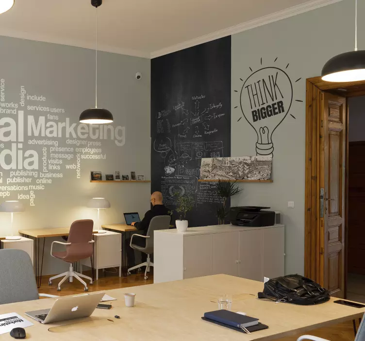 Blackboard Vinyl Sticker for you - TenStickers