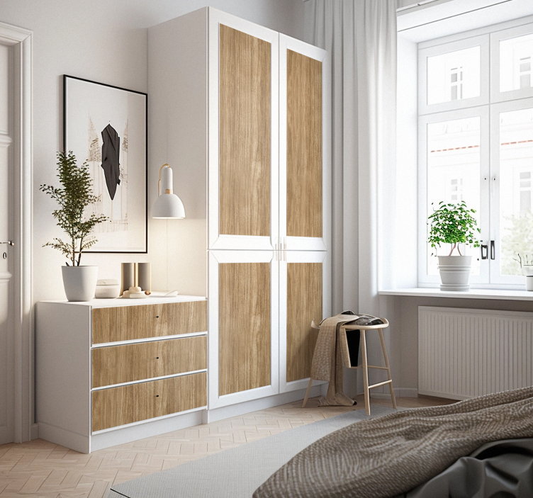 Wood veins furniture decal  - TenStickers