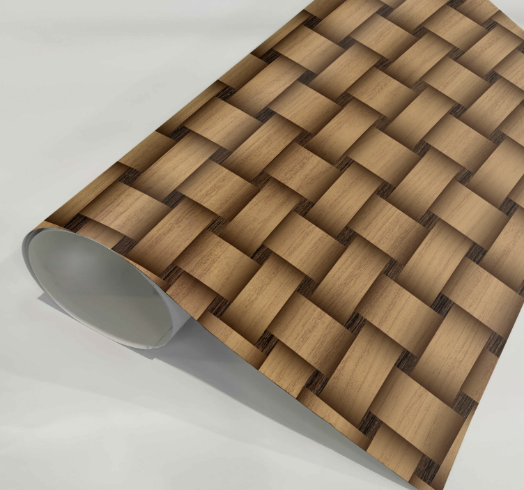 Wood intertwines furniture decal  - TenStickers