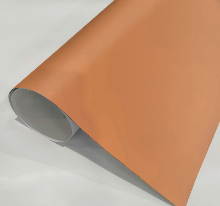 Apricot Crush plain wall vinyl - TenStickers