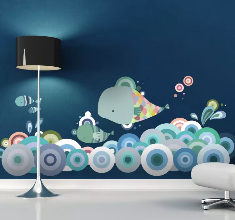 Dive into Adventure: Sea Life Kids Sticker - TenStickers