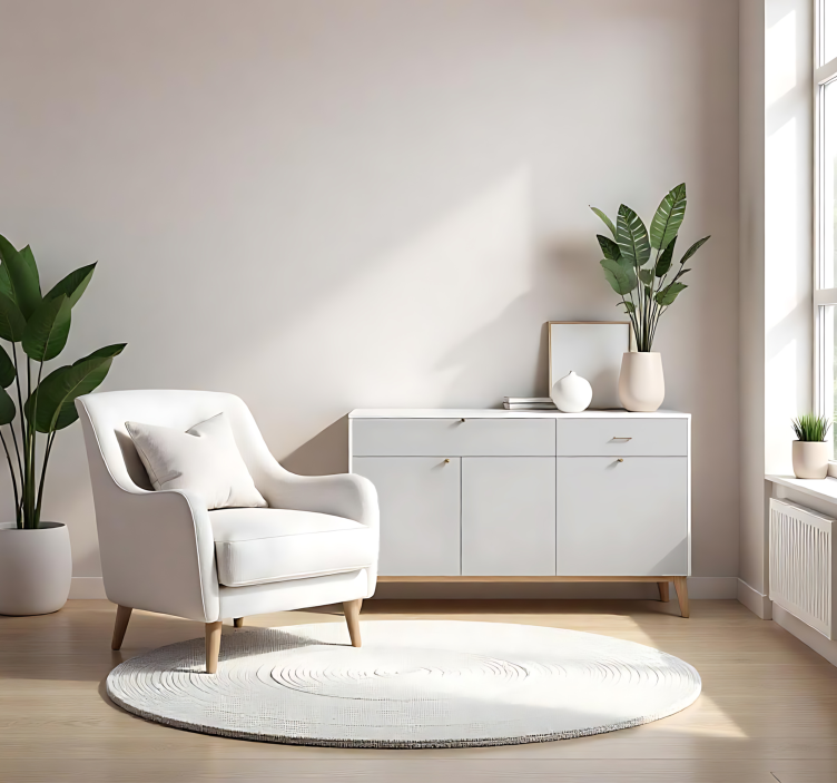 Matte Light Gray plain sticker - TenStickers