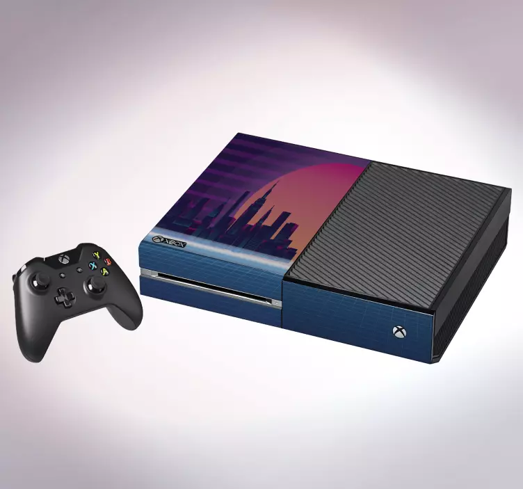 Big city urban skyscraper xbox skin - TenStickers