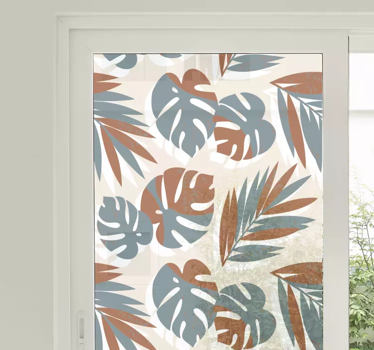 Big green monster plants sticker - TenStickers