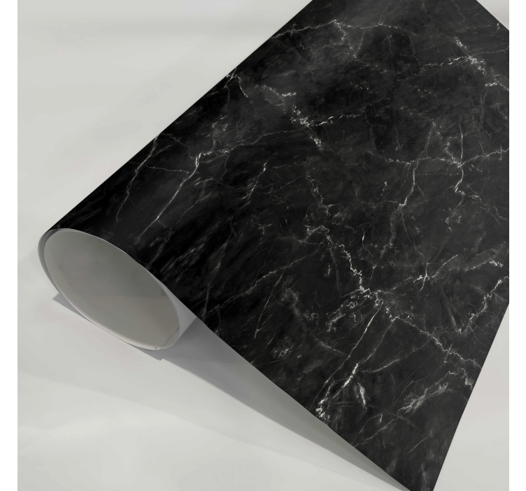 Black Marble furniture decal   - TenStickers