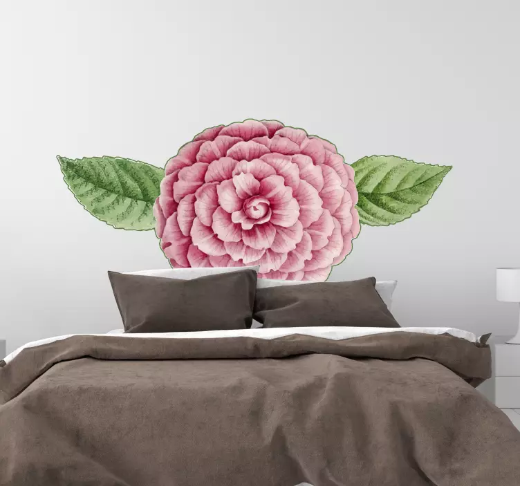 Blooming Floral Design flower wall sticker - TenStickers