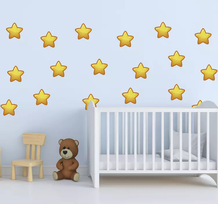 Bright Star Accents wall stickers for kids - TenStickers