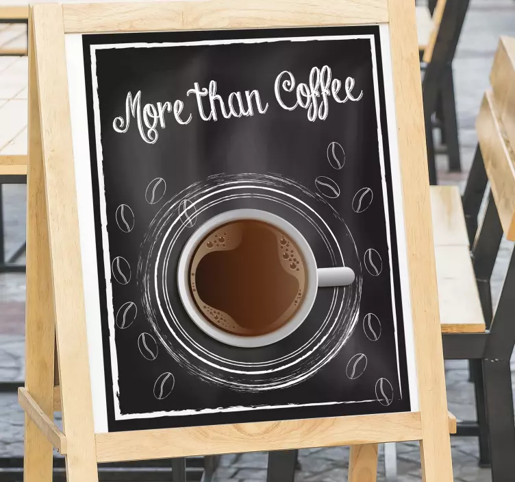 Coffee Appreciation Sign cuisine wall sticker - TenStickers