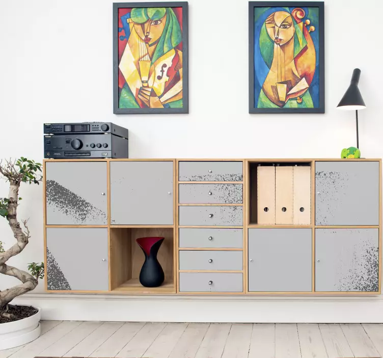 Contemporary Storage Unit object sticker - TenStickers