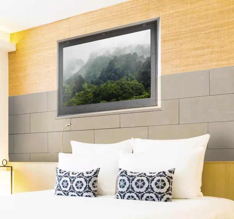 Customisable Photo-Frame Wall Sticker - TenStickers